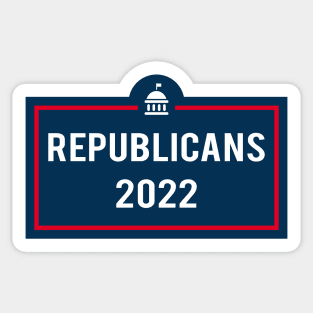 Republicans 2022 Sticker